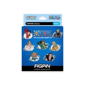 FIGPIN ONE PIECE MYSTERY SERIES 4 blind box pin